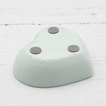 Load image into Gallery viewer, Handmade jesmonite small heart tray
