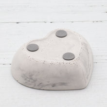 Load image into Gallery viewer, Handmade jesmonite small heart tray
