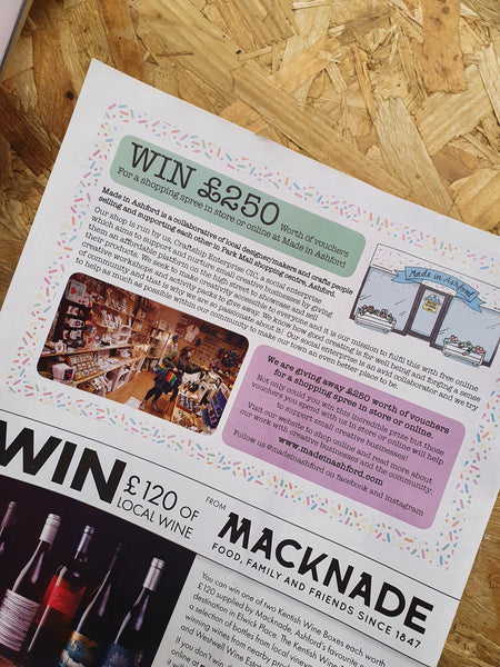 Win a £250 Made in Ashford voucher with Ashford for you Magazine