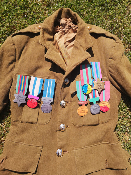 VE day celebration craft - Medals of Memories