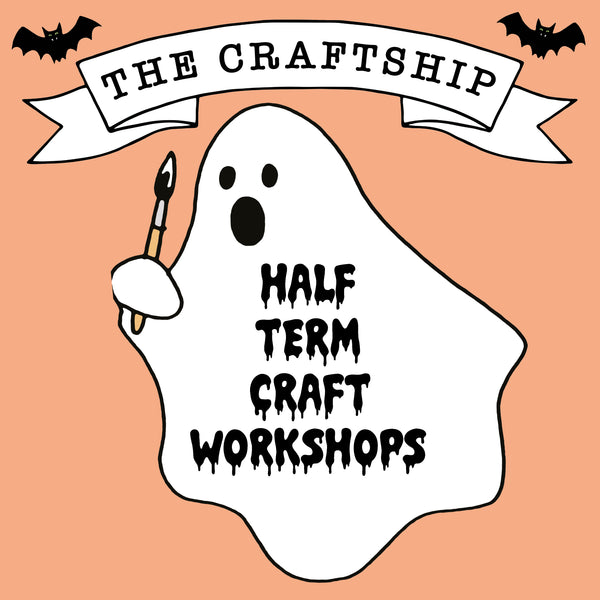 We have loads of spooktacular craft workshops for you this half term!