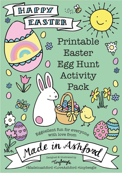 Easter Egg Hunt Activity Pack Free Printable