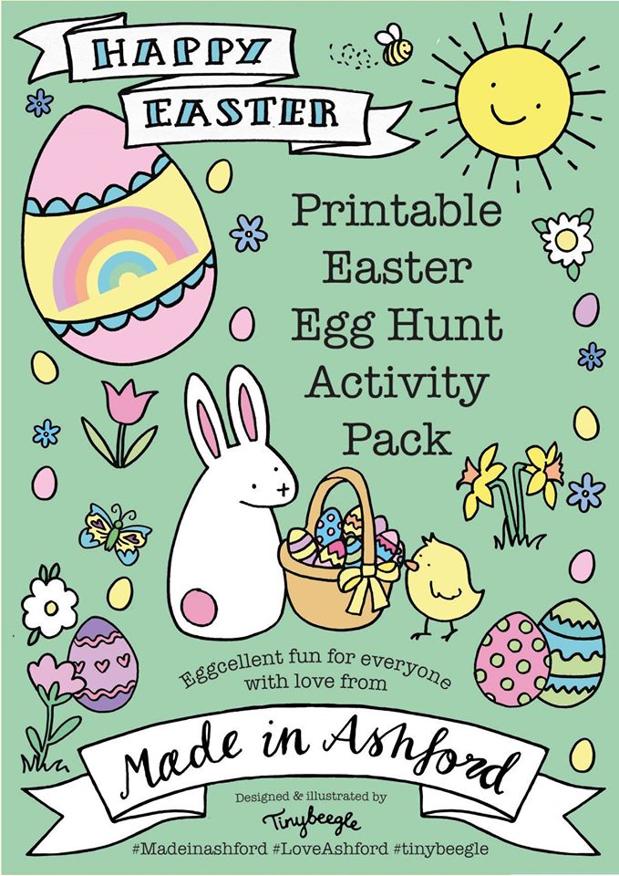 Easter Egg Hunt Activity Pack Free Printable – Made in Ashford for Easter Egg Hunt Free Printable