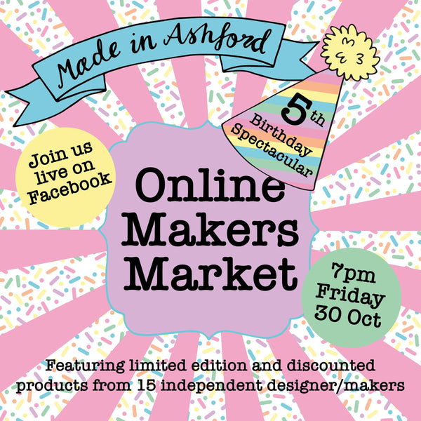 Birthday Bash! Online Makers Market Party