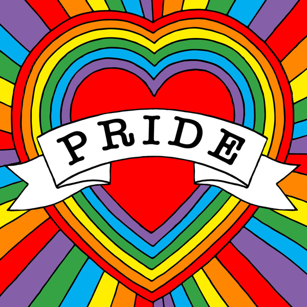 Celebrate Pride and download our free colouring in sheet
