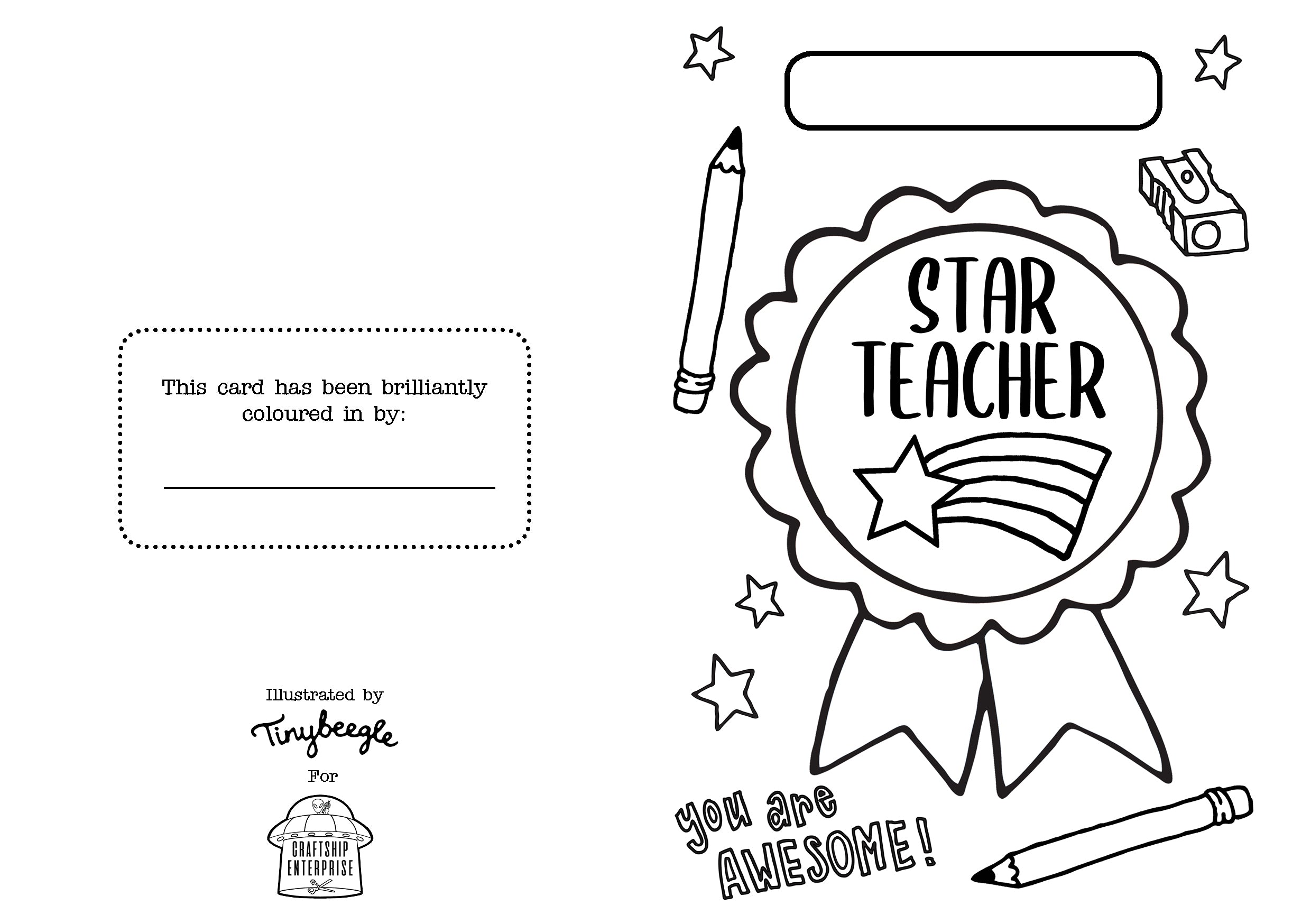 Thank You Teacher Card Coloring thank-you-teacher-card-coloring