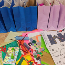 Load image into Gallery viewer, Craft kit lucky dip bag age 4 - 7 - FREE, £5 or pay it forward