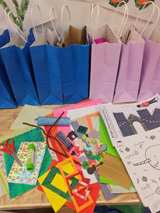 Craft kit lucky dip bag age 4 - 7 - FREE, £5 or pay it forward