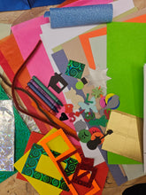 Load image into Gallery viewer, Craft kit lucky dip bag age 4 - 7 - FREE, £5 or pay it forward