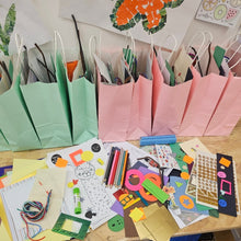 Load image into Gallery viewer, Craft kit lucky dip bag age 8 - 11 - FREE, £5 or pay it forward