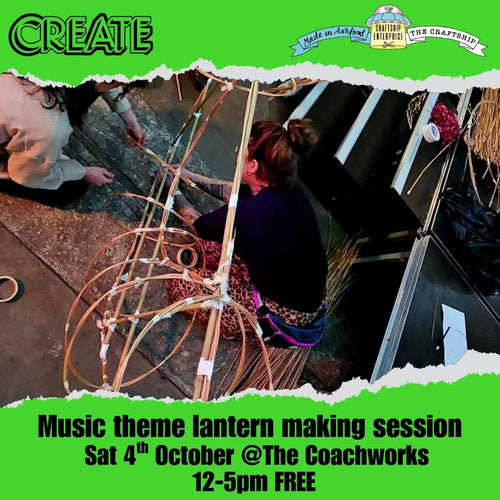 CREATE Music Lantern Workshop @Coachworks Saturday 4th October 12-5pm