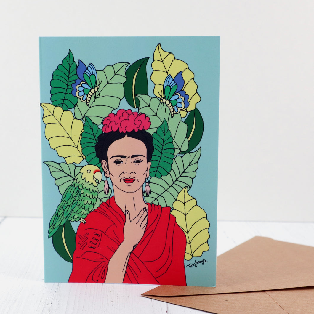 Frida Kahlo greetings card