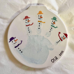 Hand & Footprints for Christmas! Friday 21st Nov - 15min time slots