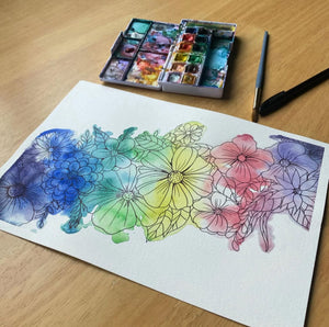 Watercolour Flowers for Beginners Friday 30th May 10 - 11.30am