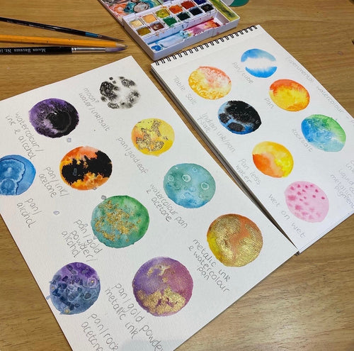 Watercolour Skills Beginners Workshop Monday 4th August 12.30 - 3.30pm