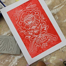 Load image into Gallery viewer, Introduction to Linocut Workshop Saturday 26th April 2 - 4.30pm