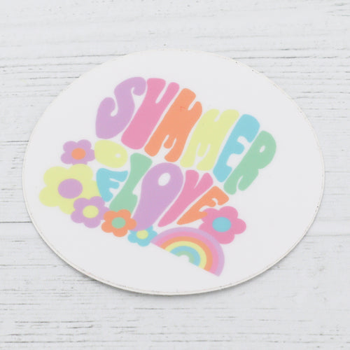 Summer of love sticker