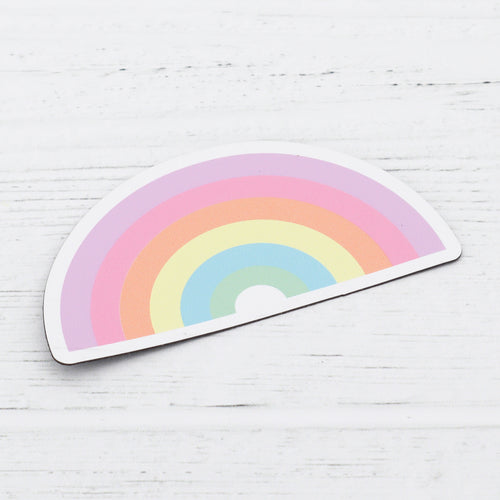 Rainbow fridge magnet