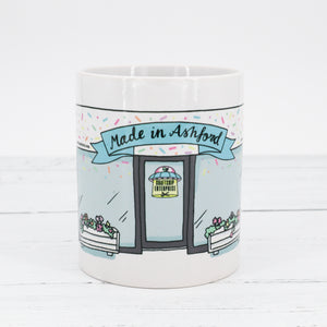 Shop front mug