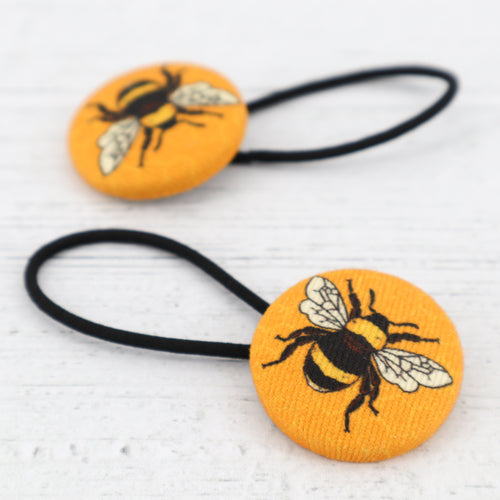 Bee hairbands pack of 2