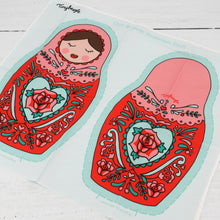 Load image into Gallery viewer, Cut &amp; Sew Russian doll