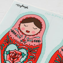Load image into Gallery viewer, Cut &amp; Sew Russian doll