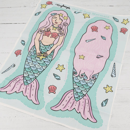 Cut & Sew a Mermaid Doll
