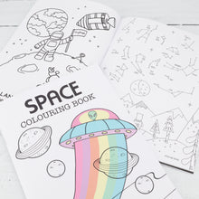 Load image into Gallery viewer, Space and animals colouring book