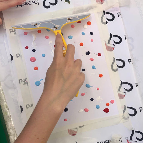 Experimenting with Paint, Pipettes & Squeegees Saturday 23rd September 1pm - 2pm