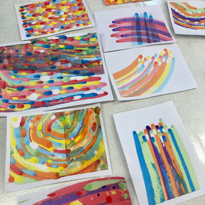Experimenting with Paint, Pipettes & Squeegees Saturday 23rd September 1pm - 2pm