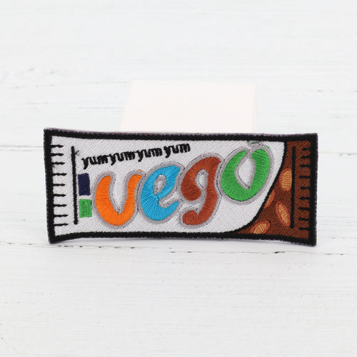 Vego bar embroidered patch
