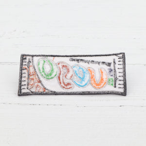 Vego bar embroidered patch