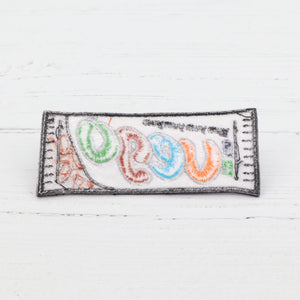 Vego bar embroidered patch