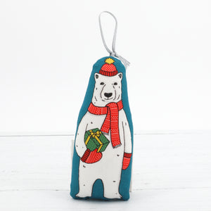 Polar bear decoration