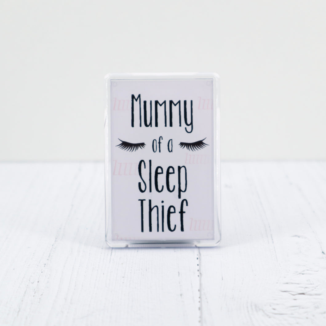 Mummy of a sleep thief magnet