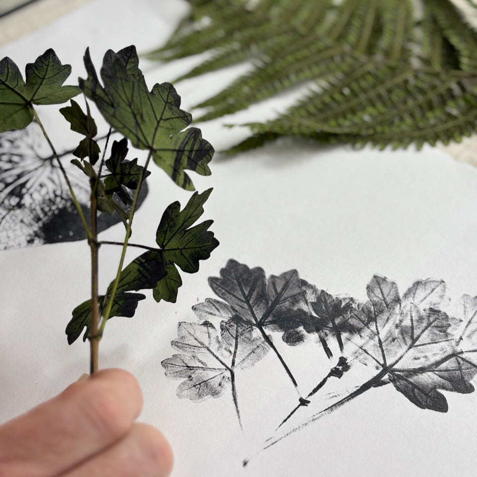 Printing with Natural Materials @ Coachworks Thursday 11th September 7pm-8.30pm