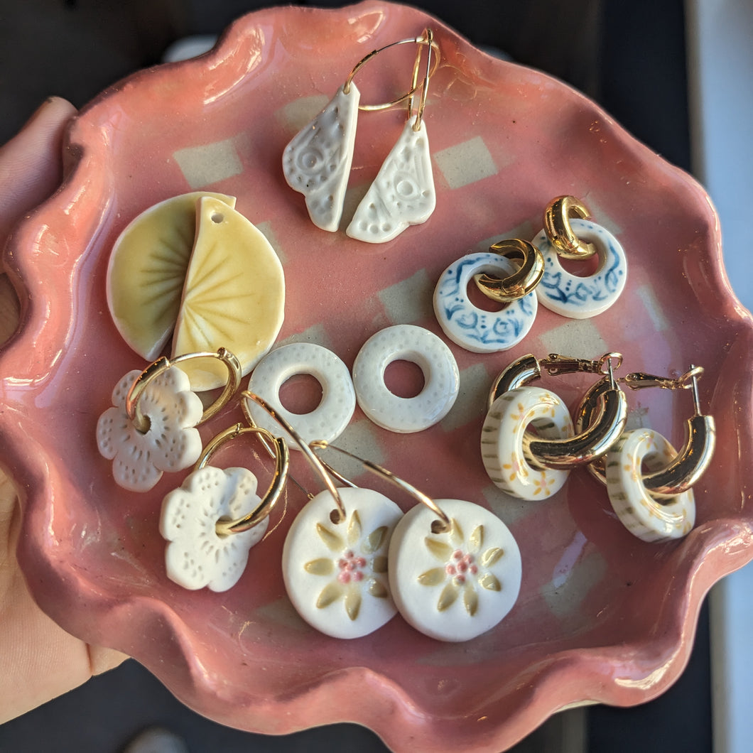 Clay Kids - Porcelain jewellery charms @ Coachworks Thursday 14th August 12 - 1pm