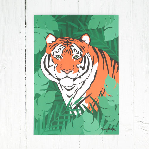 Tiger A4 print