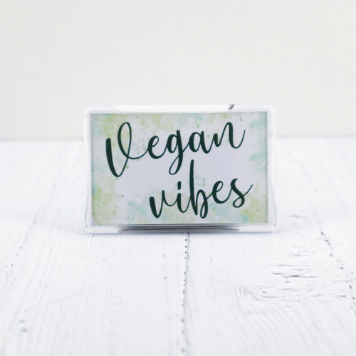 Vegan vibes magnet