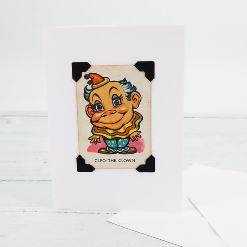 Clown card by Dellalicious Designs