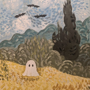 Paint & Sip: Vincent Van Ghost. Halloween special @ Coachworks Wednesday 15th October 6.30 - 8.30pm