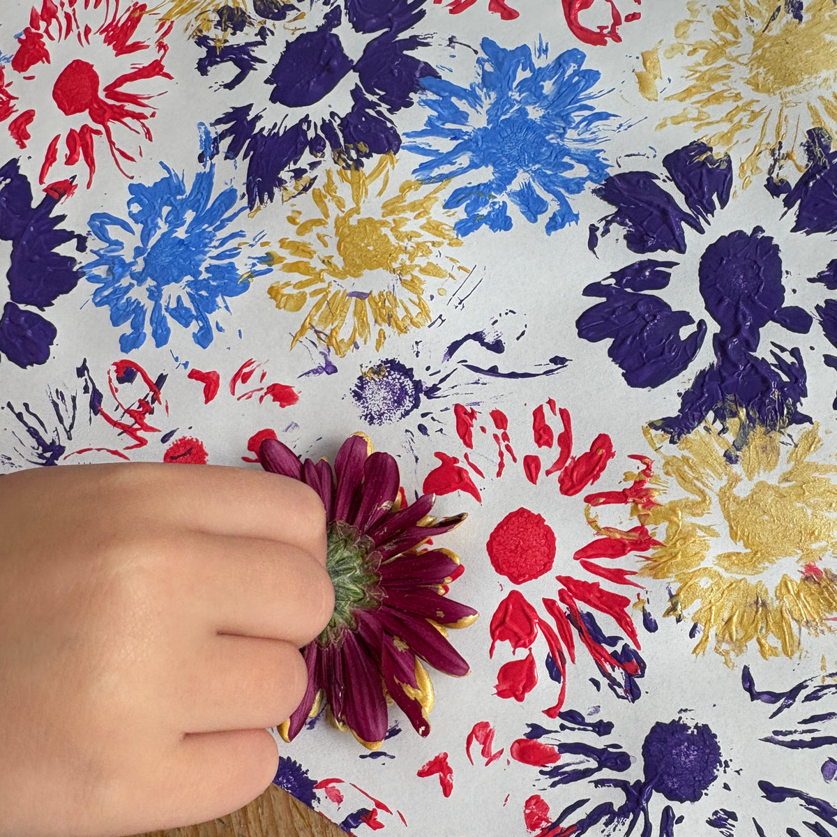 Summer Flower Mono Printing Workshop @ Coachworks Tuesday 19th August 2 - 3pm
