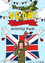 Load image into Gallery viewer, VE Day 80th Anniversary Activity Pack