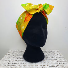 Load image into Gallery viewer, Citrus Fruits hair wrap