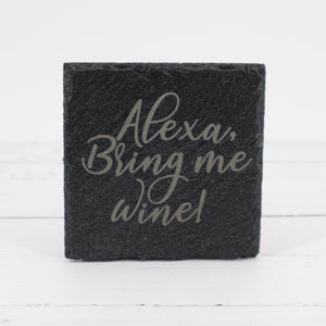 Alexa, bring me wine coaster