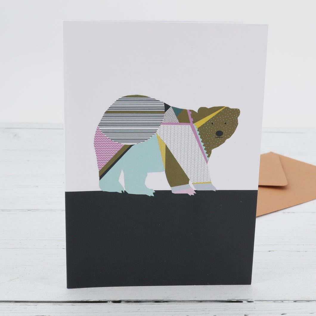 Polar Bear Greetings Card