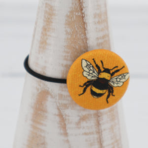 Bee hairbands pack of 2