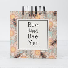 Load image into Gallery viewer, Bee happy bee you notepad