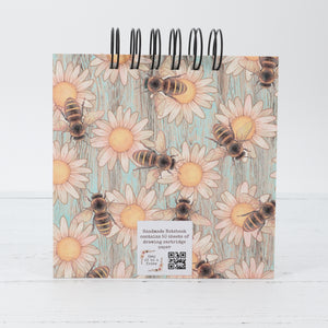Bee happy bee you notepad