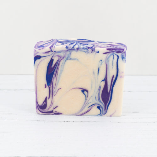 Black Raspberry and vanilla Luxury Goats milk soap